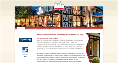 Desktop Screenshot of hotel-burgcafe.de